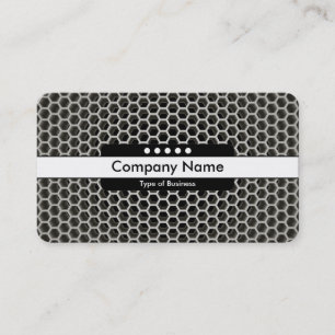Centre Band 5 Spots - Honeycomb Warm Business Card