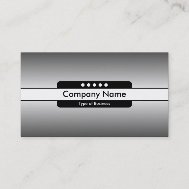 Centre Band 5 Spots -  Horizon Glow 04 Business Card (Front)