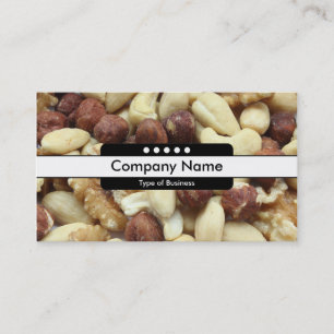Centre Band 5 Spots - Mixed Nuts Business Card
