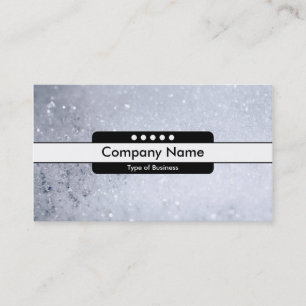 Centre Band 5 Spots - Soap Bubbles Business Card