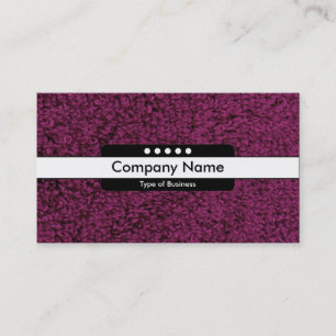 Centre Band 5 Spots - Woolly Carpet 02 Business Card