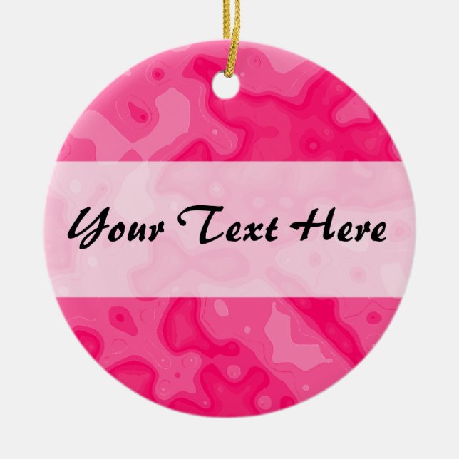 Centre Band Ceramic Ornament (Front)