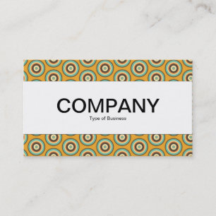 Centre Band  - Colourful Circles 02 Business Card