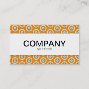 Centre Band  - Colourful Circles 03 Business Card