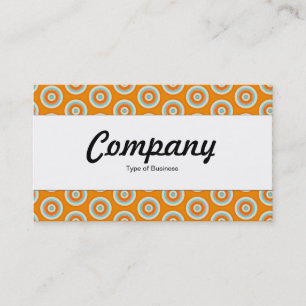 Centre Band  - Colourful Circles Business Card