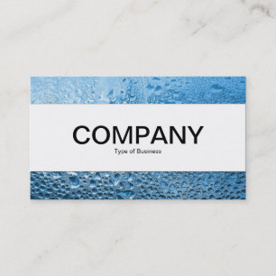 Centre Band  - Cool Blue Water Business Card