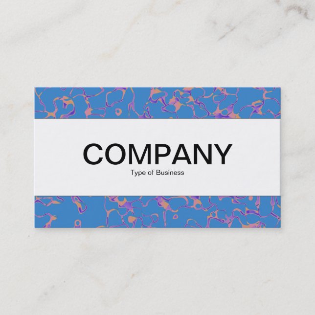 Centre Band (edged) - Abstract 080716(1) Business Card (Front)