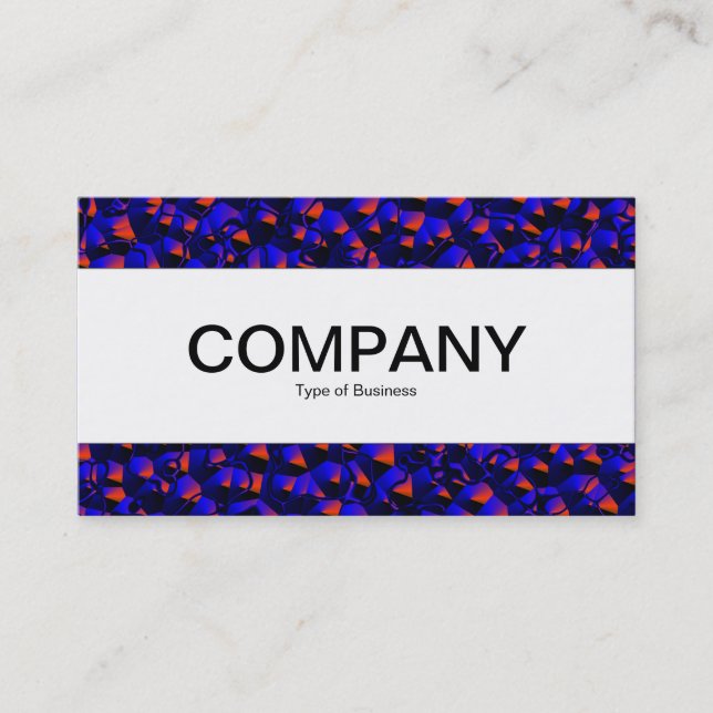 Centre Band (edged) - Abstract 080716(2) Business Card (Front)