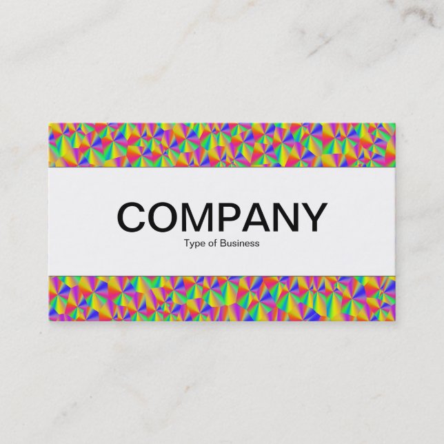 Centre Band (edged) - Abstract 080716(7) Business Card (Front)