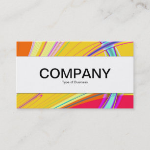 Centre Band - Fractal Abstract 061012e Business Card