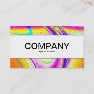 Centre Band  - Fractal Abstract 061012f Business Card