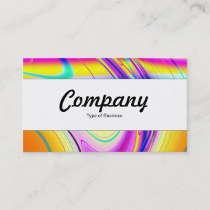 Centre Band  - Fractal Abstract 061012f Business Card