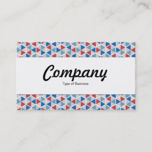 Centre Band - Hexagon Pattern 05 Business Card