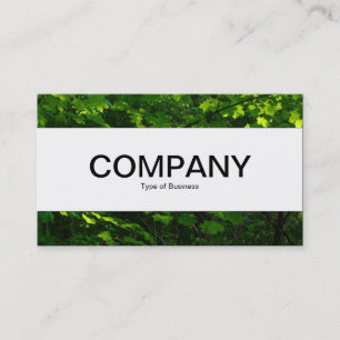 Centre Band - Leaves of Spring Business Card