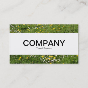 Centre Band - Meadow Flowers Business Card