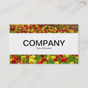 Centre Band - Sea of Tulips Business Card