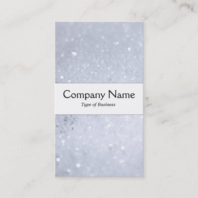 Centre Band - Soap Bubbles Business Card (Front)