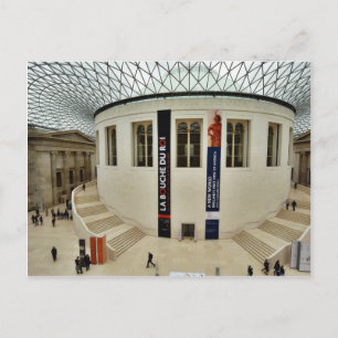 Centre Court Of The British Museum In London Engla Postcard