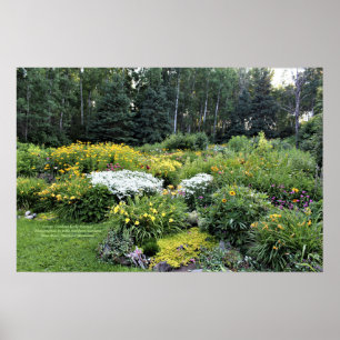 Centre Early Summer Gardens Poster