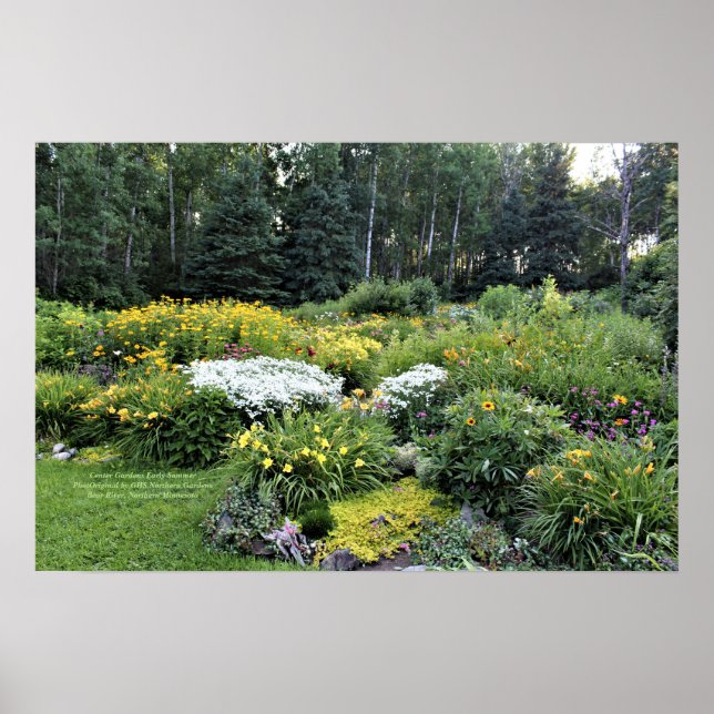 Centre Early Summer Gardens Poster (Front)