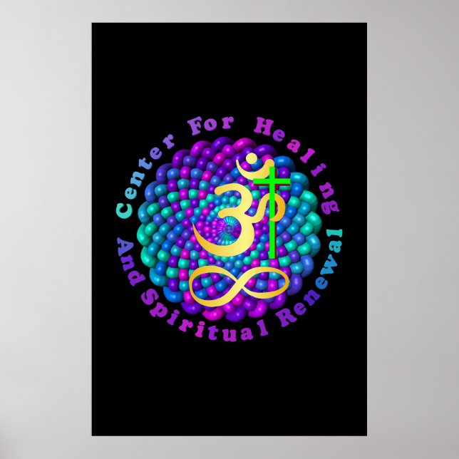 Centre For Healing and Spiritual Renewal Poster (Front)