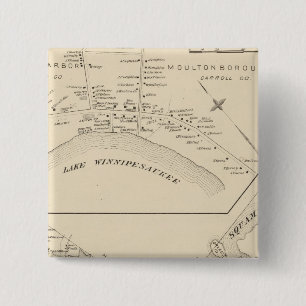 Centre Harbour PO, Centre Harbour 15 Cm Square Badge