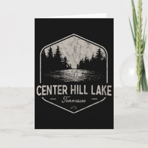 Centre Hill Lake Tennessee Outdoors Vintage Card