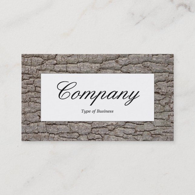 Centre Label - Bark 01 Business Card (Front)