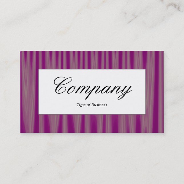 Centre Label - Drapery 06 Business Card (Front)