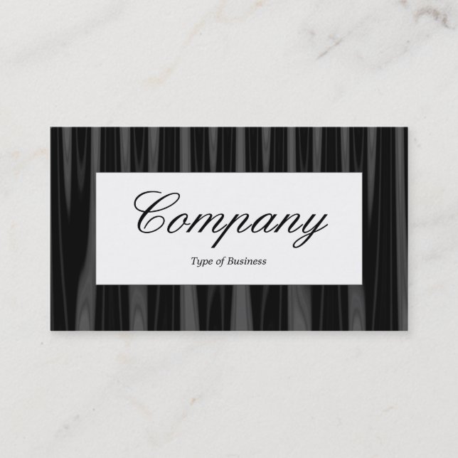 Centre Label - Drapery 08 Business Card (Front)