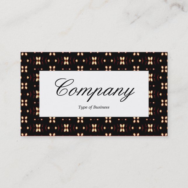 Centre Label - Flutterbies Business Card (Front)