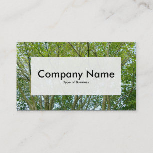 Centre Label v3 - Japanese Maple Business Card