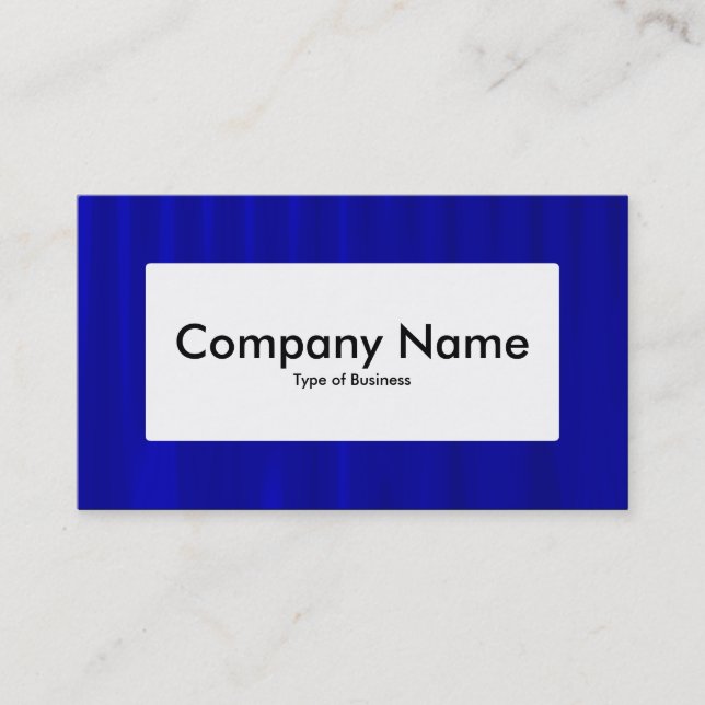 Centre Label v4 - Drapery 05 Business Card (Front)