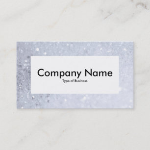 Centre Label v4 - Soap Bubbles Business Card