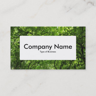 Centre Label v4 - Woodland Canopy Business Card