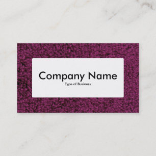 Centre Label v4 - Woolly Carpet 02 Business Card