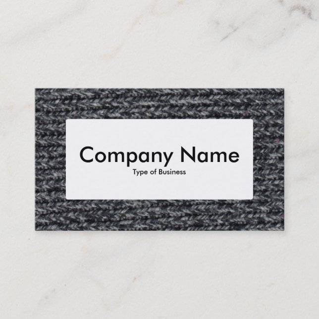 Centre Label v4 - Woolly Jumper 03 Business Card (Front)