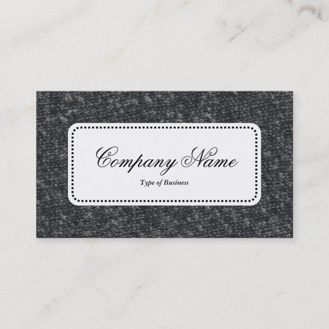 Centre Label v5 - Fine Wool 01 Business Card (Front)