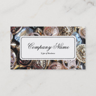 Centre Label v5 - Flea Market Bling Business Card