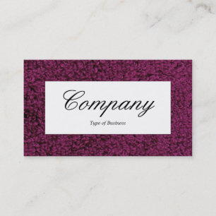 Centre Label - Woolly Carpet 02 Business Card
