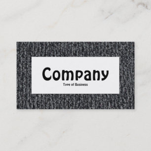 Centre Label - Woolly Jumper 02 Business Card