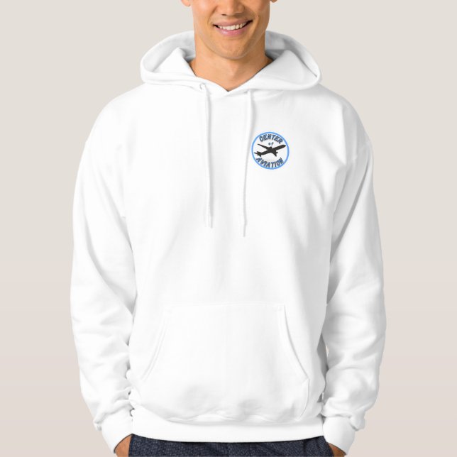 Centre of Aviation Logo Hoodie (Front)