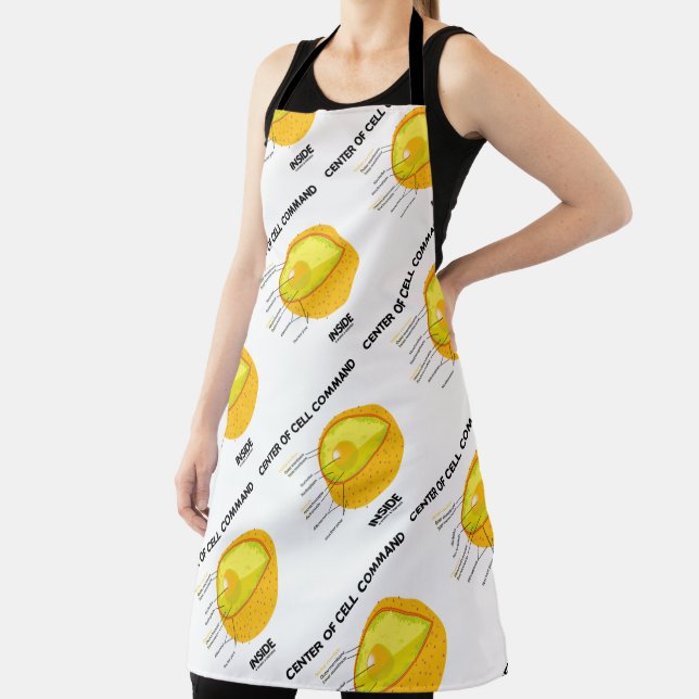 Centre Of Cell Command Inside Nucleus Biology Geek Apron (Insitu)