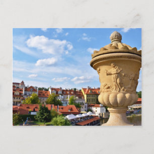 Centre of Prague, Republic Czech Postcard