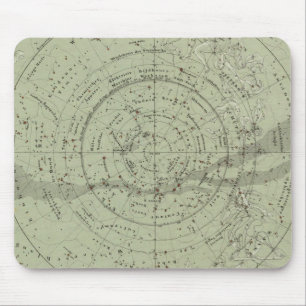 Centre of the Southern Sky map Mouse Pad