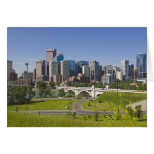 Centre St Bridge and Downtown Calgary, Alberta,