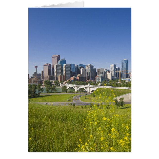Centre St Bridge and Downtown Calgary, Alberta, 2 (Front)