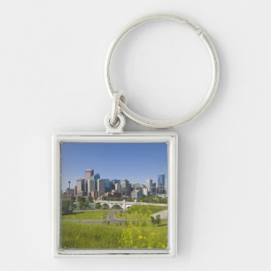 Centre St Bridge and Downtown Calgary, Alberta, 2 Key Ring