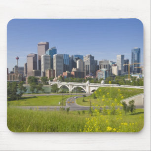 Centre St Bridge and Downtown Calgary, Alberta, 2 Mouse Pad