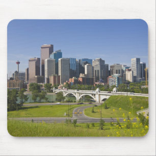 Centre St Bridge and Downtown Calgary, Alberta, Mouse Pad